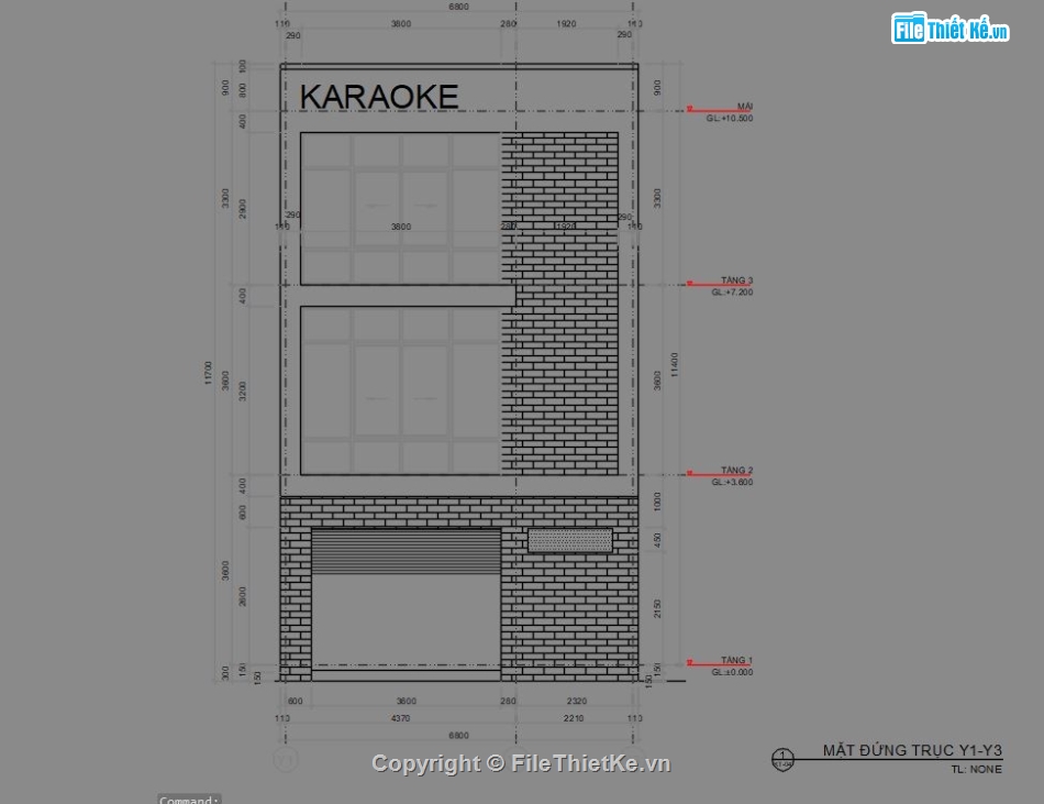 file cad thiết kế quán hát,bản vẽ quán karaoke,thiết kế phòng karaoke