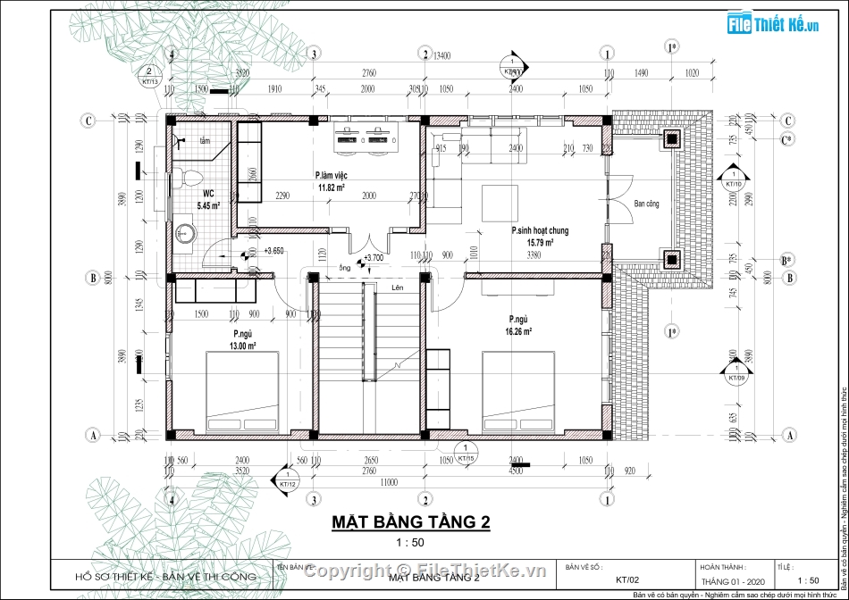 nhà phố 3 tầng,revit nhà phố 3 tầng,cad nhà phố 3 tầng,nhà phố 3 tầng 8x11m,bản vẽ nhà phố 3 tầng