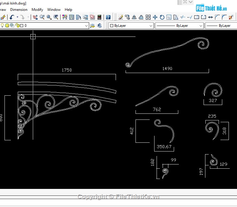 Mái kính CNC đẹp mắt,File dxf mái kính cnc,Mái kính cnc đẹp,Dxf mái kính cnc