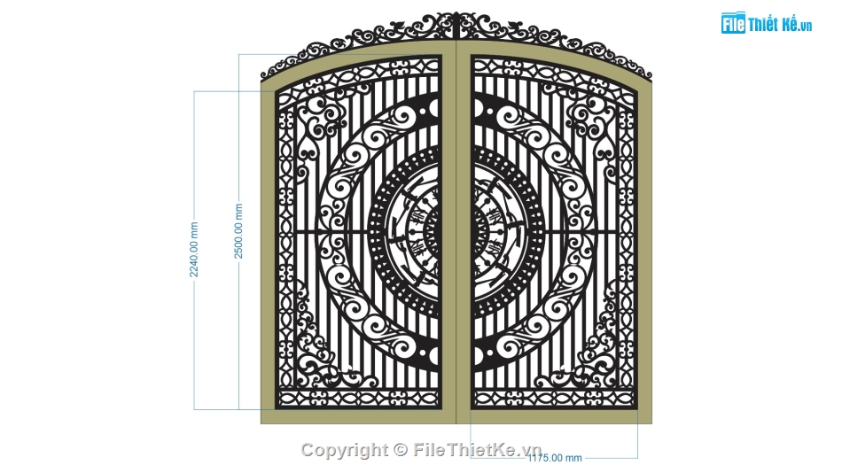 cổng 2 cánh cnc,file cnc cổng 2 cánh,mẫu cổng 2 cánh