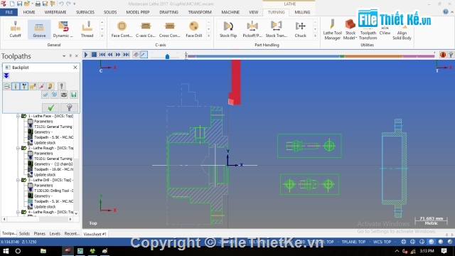 mastercam,lập trình cnc,lập trình mastercam