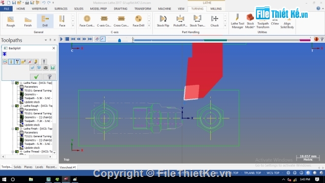 mastercam,lập trình cnc,lập trình mastercam