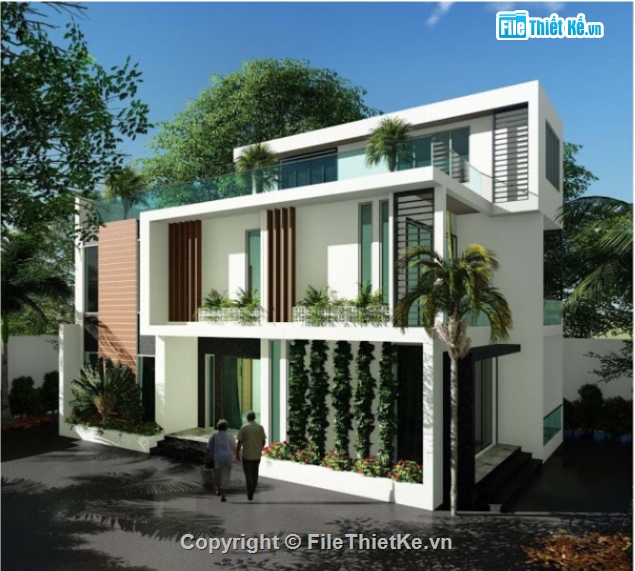 nhà ở 2 tầng 8x13.5m,mẫu revit biệt thự,revit biệt thự 2 tầng,revit biệt thự 2 tầng 8x13.5m