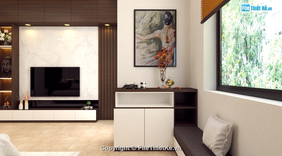 nội thất phòng ngủ,file sketchup nội thất phòng ngủ,model su nội thất phòng ngủ