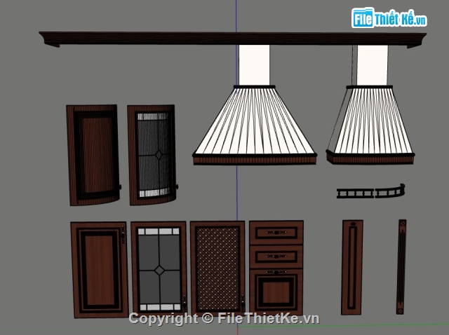 File sketchup nội thất,File Skechup nội thất,SU đồ nội thất,Su cánh tủ