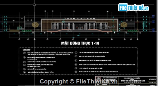Nhà hàng tiệc cưới,Nhà hàng file cad,tiệc cưới file cad