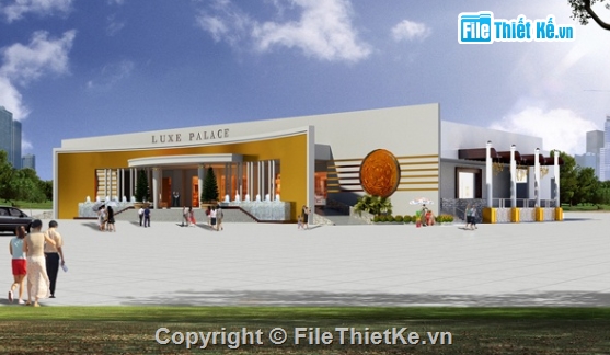 Nhà hàng tiệc cưới,Nhà hàng file cad,tiệc cưới file cad