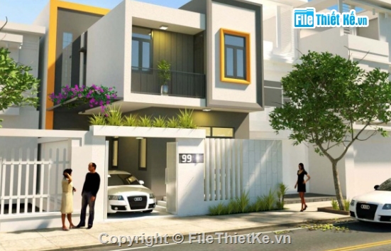 bản vẽ 2 tầng,nhà phố 2 tầng,cad nhà phố 2 tầng,file cad nhà phố 2 tầng