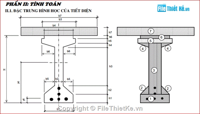 Bản vẽ thiết kế,Bê tông cốt thép,thiết kế Cầu dâm,Bê tông cốt thép I 33