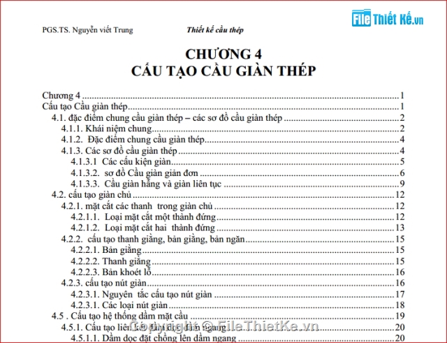 bản vẽ thiết kế,Cầu giàn thép,bản vẽ cầu giàn thép