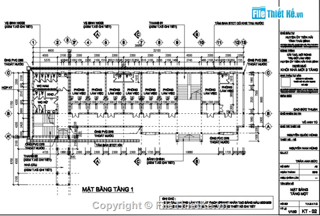 File thiết kế,thiết kế nhà ở,trụ sở làm việc,nhà 3 tầng,trụ sở,trụ sở 3 tầng