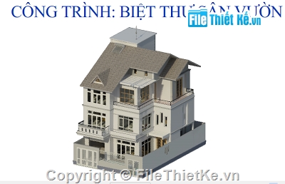 biệt thự hiện đại,mẫu biệt thự,biệt thự đẹp,Thiết kế biệt thự,file revit biệt thự đẹp