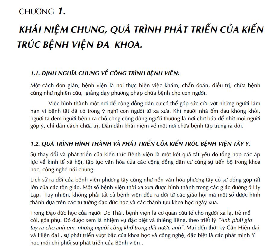 bênh viện đa khoa,File pdf,đa khoa tỉnh,kiến trúc bệnh viện đa khoa