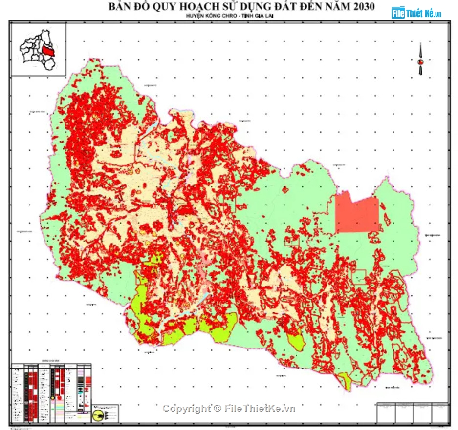 quy hoạch sử dụng đất,Quy hoạch chung,quy hoạch huyện gia lai