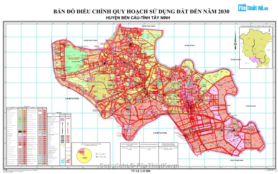 quy hoạch sử dụng đất,quy hoạch đất,quy hoạch huyện bến cầu,quy hoạch cad
