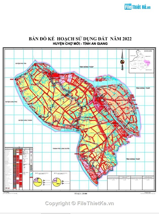quy hoạch sử dụng đất,quy hoạch huyện chợ mới,quy hoạch an giang