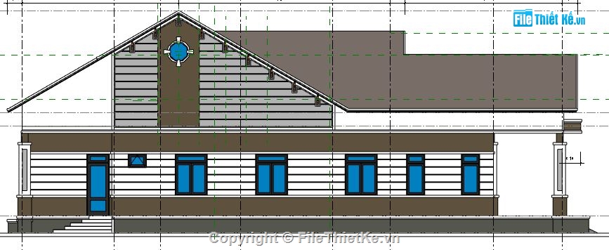 biệt thự đẹp 1 tầng,kiến trúc biệt thự 1 tầng,revit biệt thự trệt,biệt thự vườn,kiến trúc mái thái 1 tầng