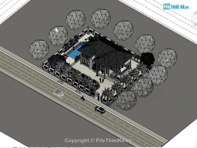 file revit biệt thự 2 tầng mái nhật,Revit biệt thự 2 tầng mái Nhật,Biệt thự 2 tầng mái Nhật,Biệt thự 2 tầng 10x17.3m,File biệt thự mái Nhật 2 tầng