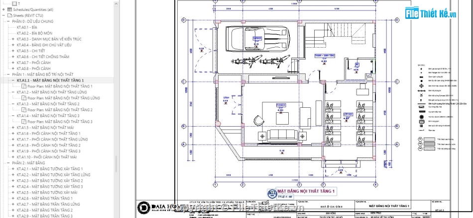 file revit biệt thự,revit biệt thự 4 tầng,revit biệt thự