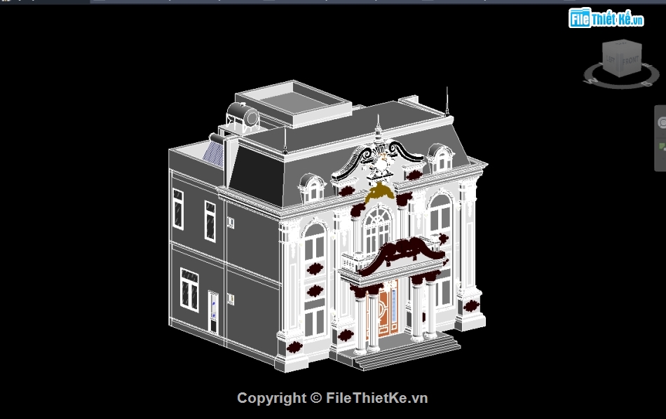 1 tầng,biệt thự 2 tầng,kiến trúc biệt thự,kiến trúc 2 tầng,revit,kiến rúc biệt thự