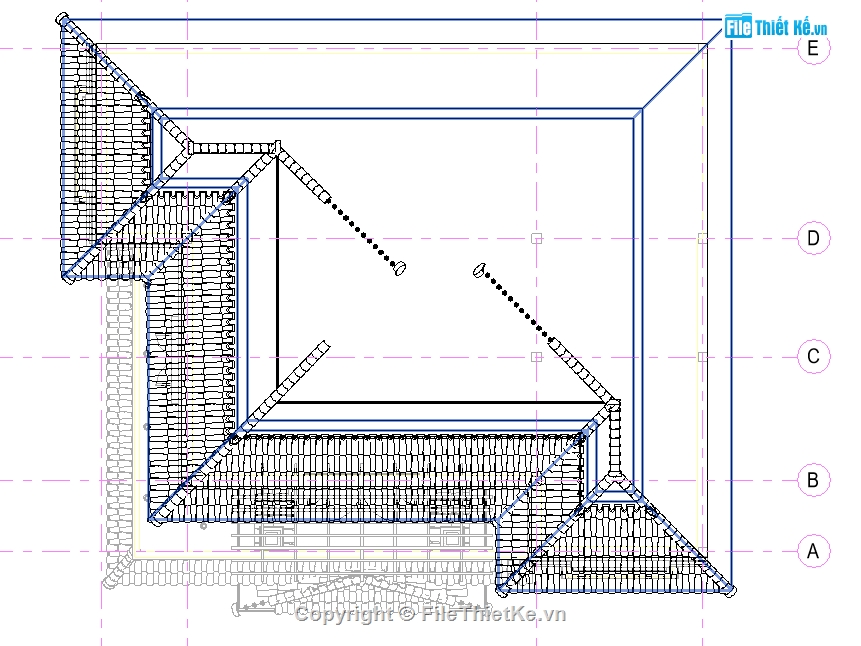 biệt thự 2 tầng,Revit Biệt thự 2 tầng,File revit Biệt thự 2 tầng,bản vẽ revit Biệt thự 2 tầng