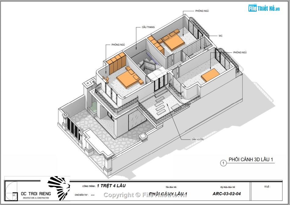 biệt thự revit,biệt thự 2 tầng,biệt thự mái nhật revit,file revit biệt thự