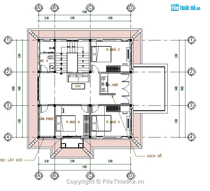 biệt thự mái nhật,biệt thự 2 tầng,revit biệt thự mái nhật,revit biệt thự 2 tầng,biệt thự 2 tầng file revit