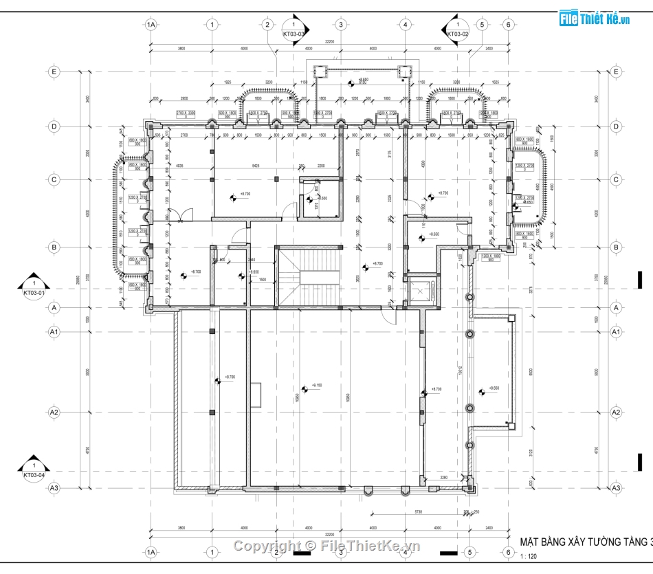 revit biệt thự tân cổ điển,Biệt thự 3 tầng tân cổ điển revit,Biệt thự 3 tầng revit,File revit Biệt thự 3 tầng