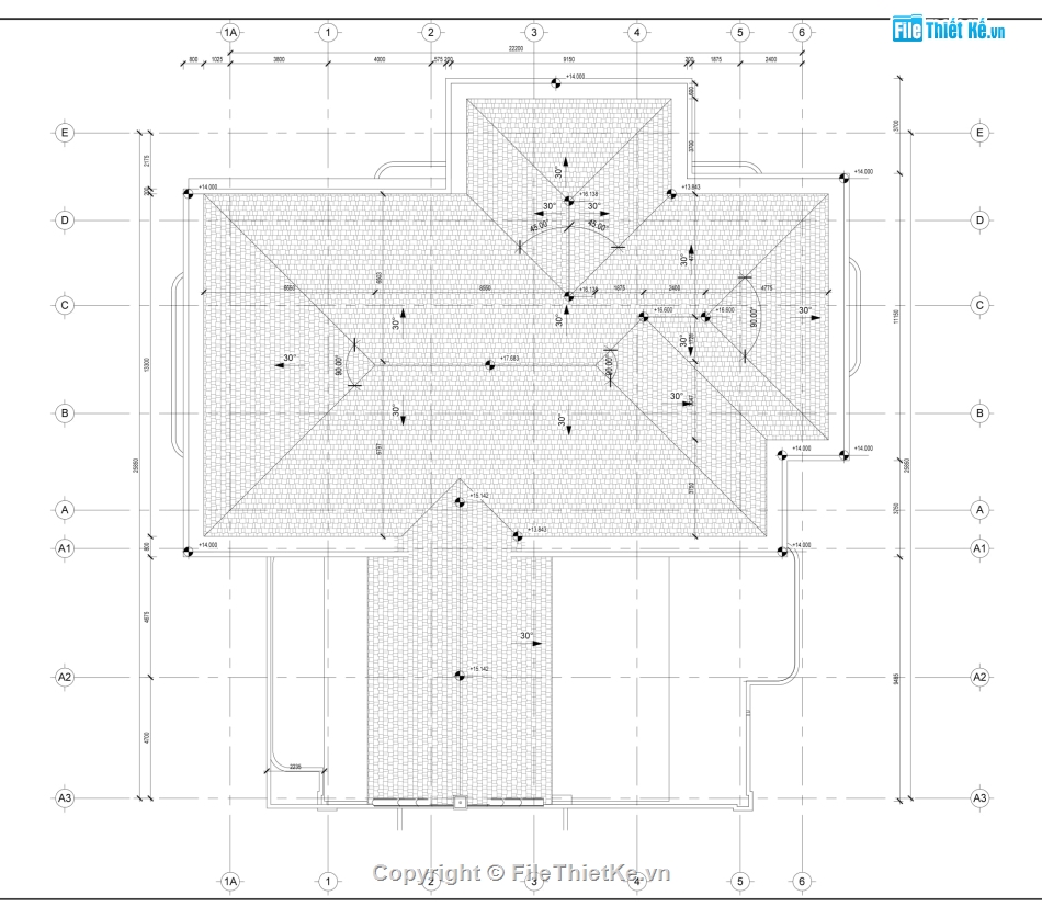 revit biệt thự tân cổ điển,Biệt thự 3 tầng tân cổ điển revit,Biệt thự 3 tầng revit,File revit Biệt thự 3 tầng