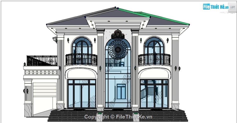 file revit biệt thự 2 tầng,bản vẽ revit biệt thự 2 tầng,bản vẽ biệt thự 2 tầng revit,biệt thự 2 tầng 11x14m,revit biệt thự 2 tầng,biệt thự 2 tầng revit