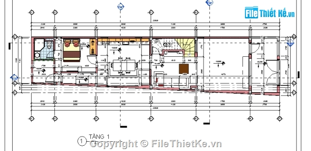 công trình nhà dân,nhà 3 tầng,công trình revit,revit achitecture,bản vẽ revit,nhà phố 3 tầng