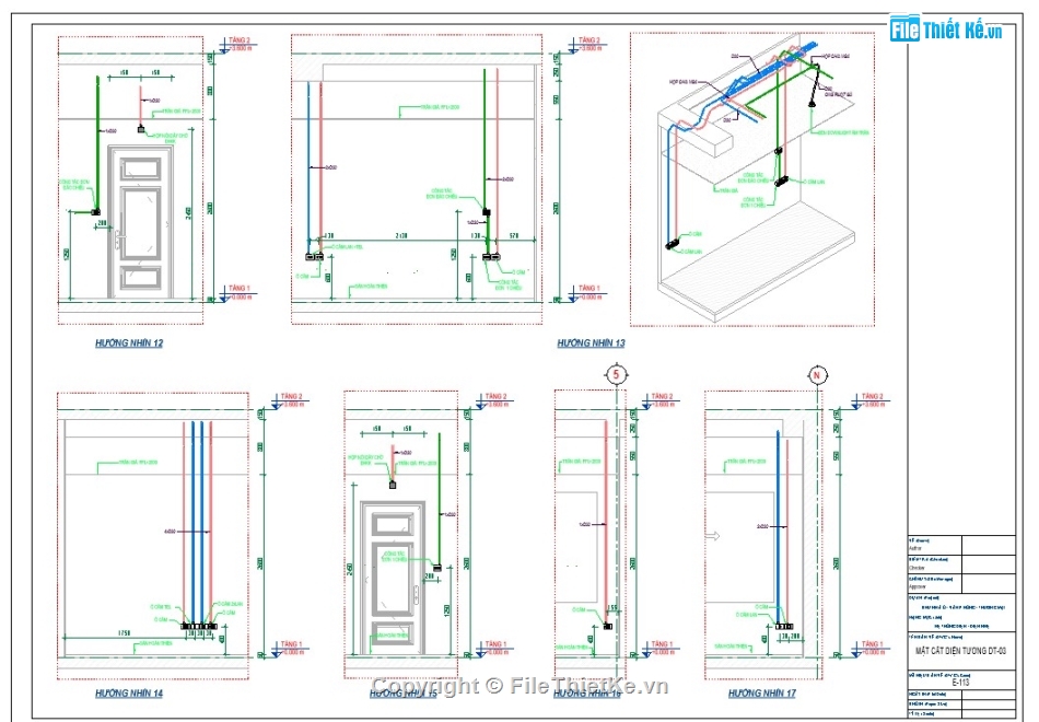 revit căn hộ chung cư,revit cấp điện căn hộ,revit MEP