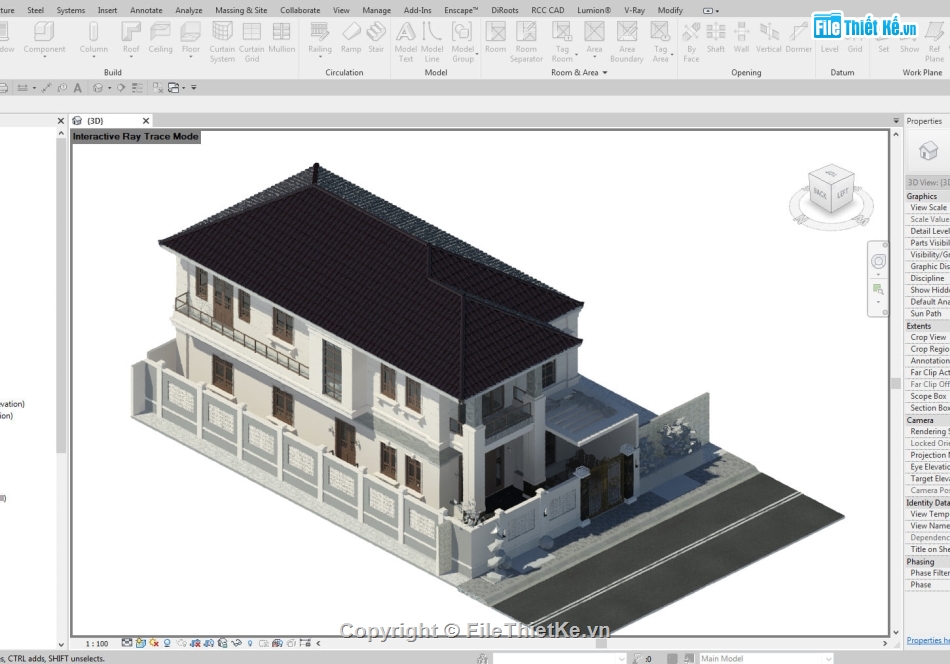 revit biệt thự 2 tầng,file revit biệt thự 2 tầng,bản vẽ revit biệt thự 2 tầng,Bản vẽ revit biệt thự,Biệt thự 2 tầng revit,File revit biệt thự mái nhật