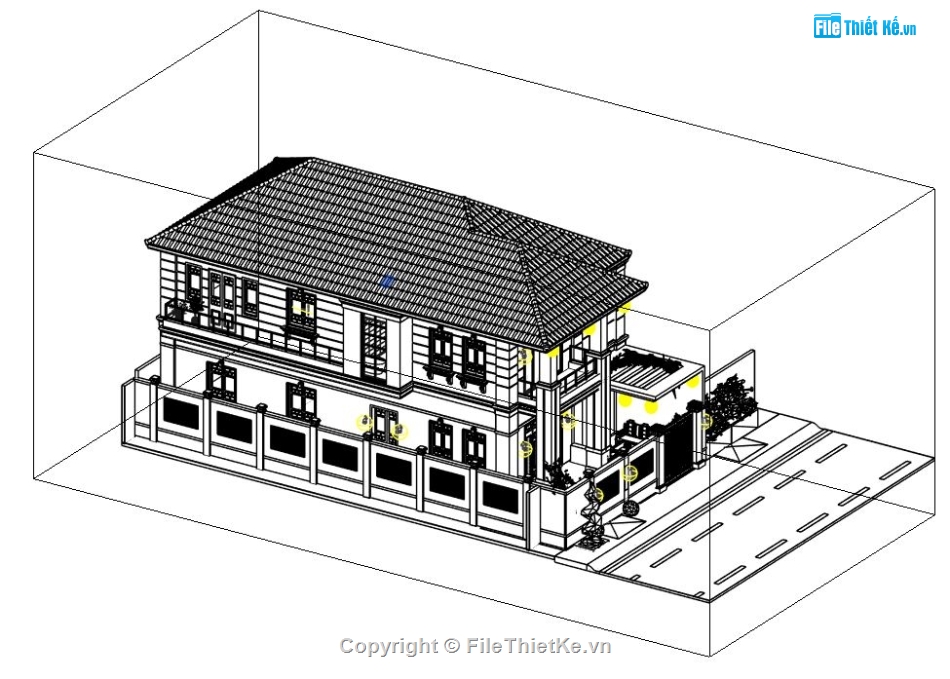 revit biệt thự 2 tầng,file revit biệt thự 2 tầng,bản vẽ revit biệt thự 2 tầng,Bản vẽ revit biệt thự,Biệt thự 2 tầng revit,File revit biệt thự mái nhật