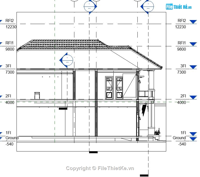 revit biệt thự 2 tầng,file revit biệt thự 2 tầng,bản vẽ revit biệt thự 2 tầng,Bản vẽ revit biệt thự,Biệt thự 2 tầng revit,File revit biệt thự mái nhật