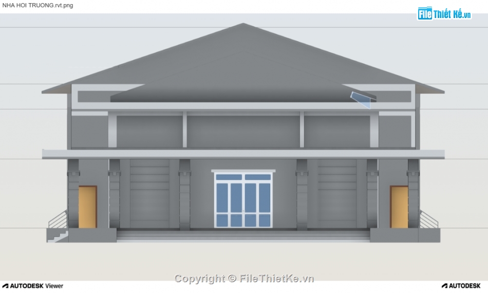 Hội trường,revit hội trường,hội trường revit