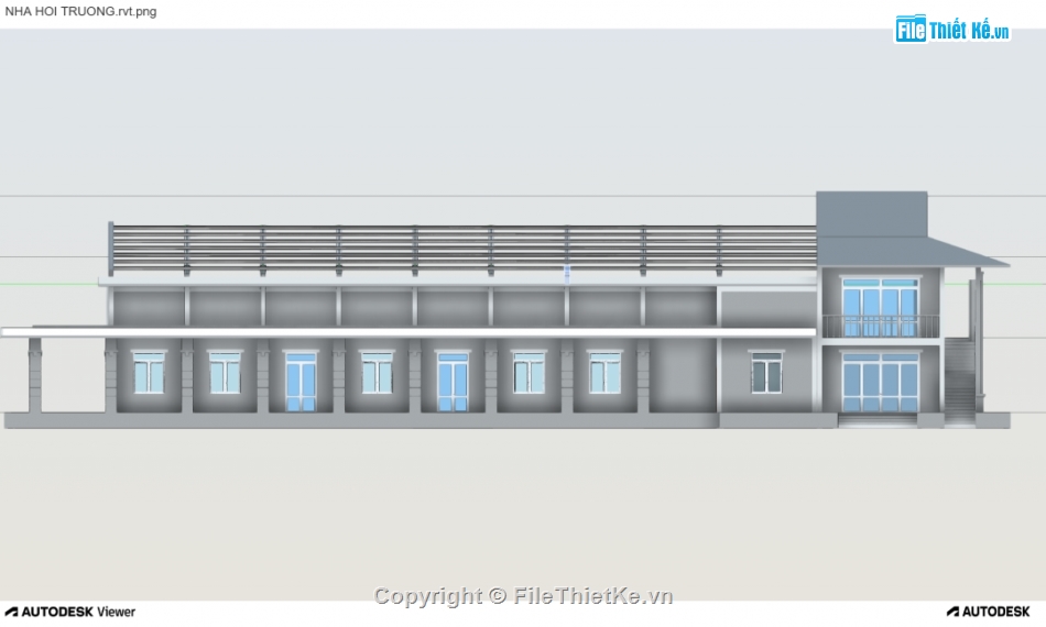 Hội trường,revit hội trường,hội trường revit