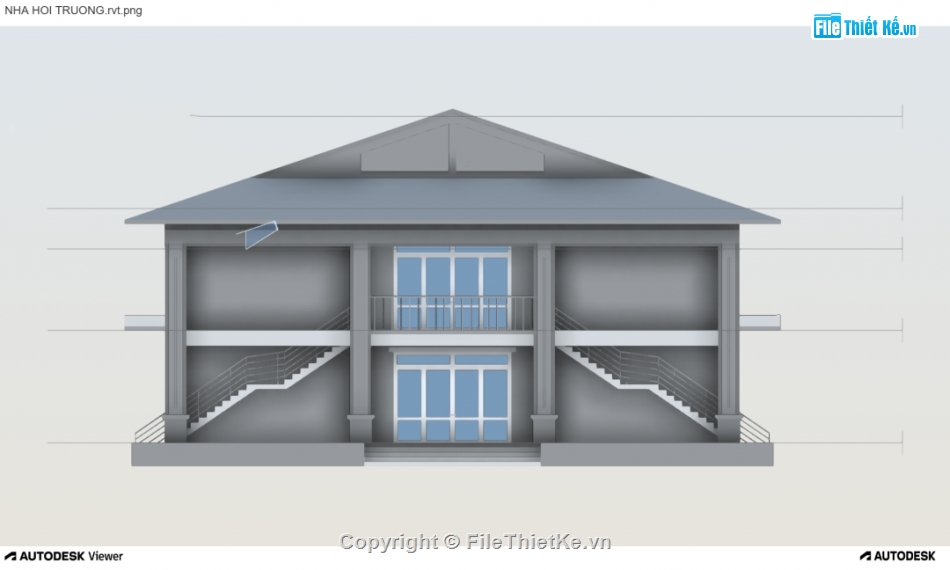 Hội trường,revit hội trường,hội trường revit