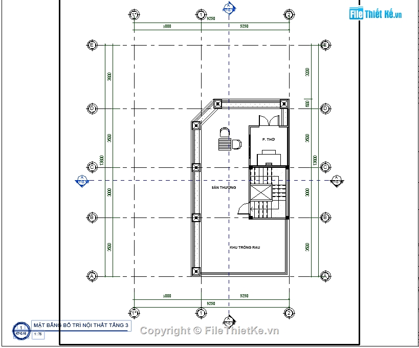 revit biệt thự 3 tầng,File revit biệt thự 3 tầng,Bản vẽ revit biệt thự 3 tầng,Biệt thự 3 tầng 9.25x13.8m,Bản vẽ biệt thự 3 tầng