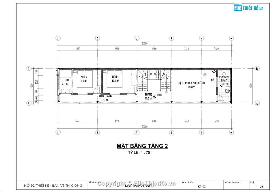 Nhà phố 2 tầng file revit,Nhà phố 2 tầng 4x20m,Revit nhà phố 2 tầng,nhà phố 2 tầng file revit,bản vẽ nhà phố 2 tầng