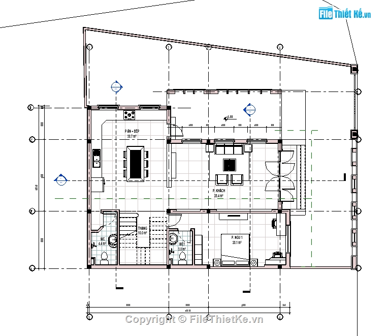 kiến trúc 2 tầng,kiến trúc nhà 2 tầng,file revit kiến trúc nhà 2 tầng,revit nhà 2 tầng,revit nhà phố