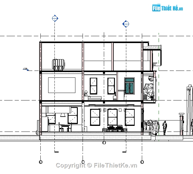 kiến trúc 2 tầng,kiến trúc nhà 2 tầng,file revit kiến trúc nhà 2 tầng,revit nhà 2 tầng,revit nhà phố