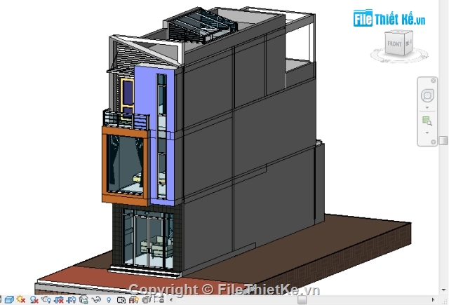 kiến trúc nhà,nhà phố 4 x 13 m,kiến trúc Nhà phố 4x16 m,nhà phố 4x16m,nhà phố 3 tầng