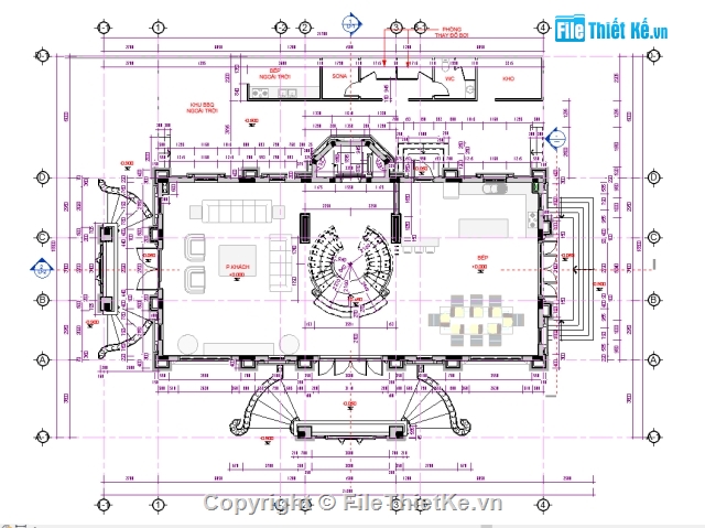 biệt thự tân cổ 4 tầng,biệt thự revit 4 tầng 18.8x24.2m,Revit biệt thự tân cổ điển,Mẫu biệt thự 4 tầng đẹp,thiết kế biệt thự 4 tầng