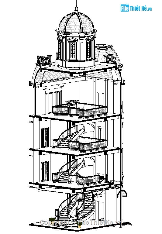 biệt thự tân cổ 4 tầng,biệt thự revit 4 tầng 18.8x24.2m,Revit biệt thự tân cổ điển,Mẫu biệt thự 4 tầng đẹp,thiết kế biệt thự 4 tầng