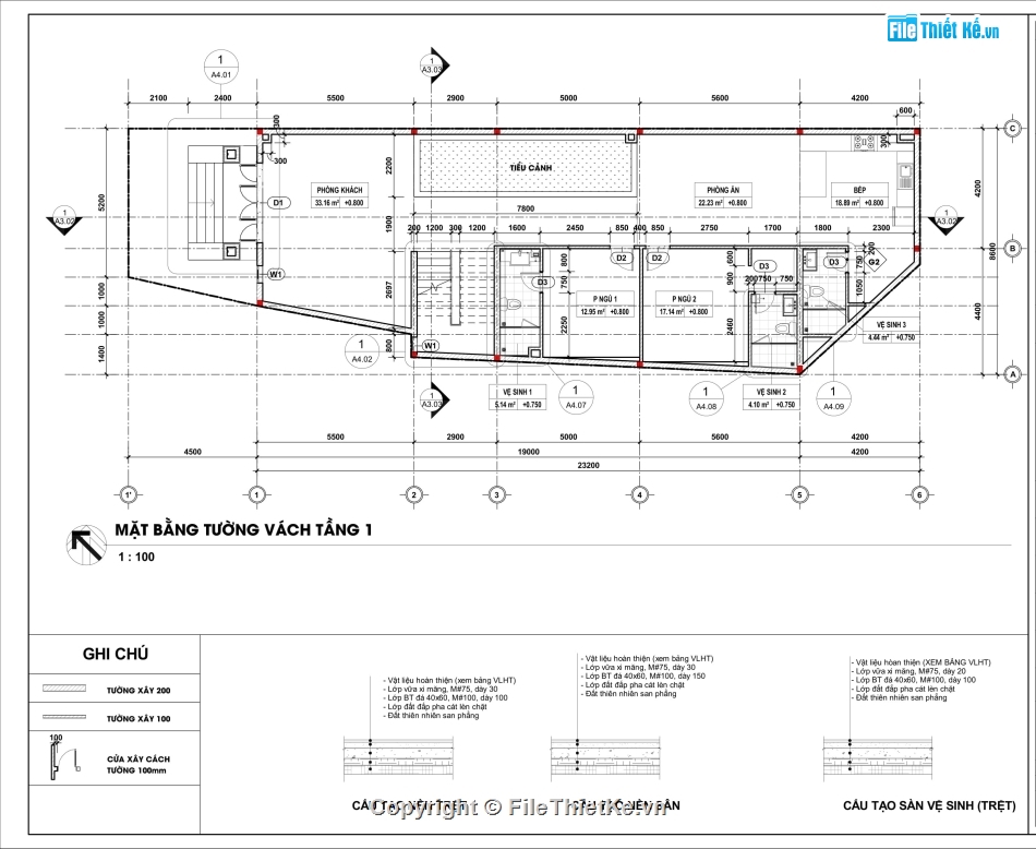 nhà 2 tầng,revit nhà 2 tầng,nhà 2 tầng mái thái