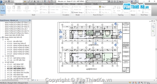 nhà 4 tầng,file revit 4 tầng,file revit nhà dân,nhà phố 4 tầng revit