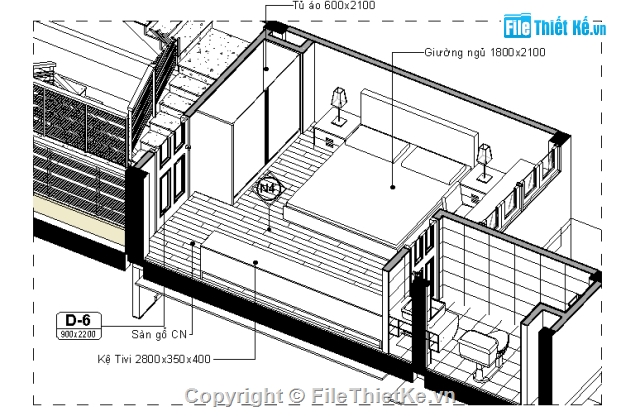 nhà 4 tầng,file revit 4 tầng,file revit nhà dân,nhà phố 4 tầng revit