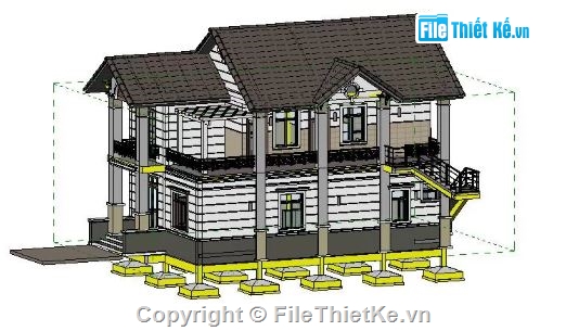 nhà phố 2 tầng,revit nhà phố 2 tầng,file revit nhà phố 2 tầng,nhà phố 2 tầng file revit