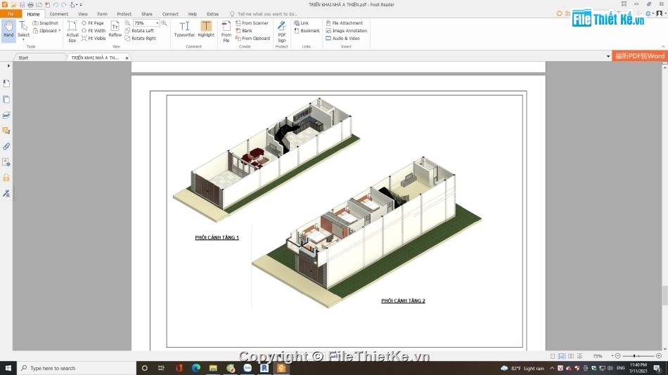 nhà 2 tầng hiện đại,revit nhà phố 2 tầng,kiến trúc nhà phố 2 tầng,nhà phố 5x20m